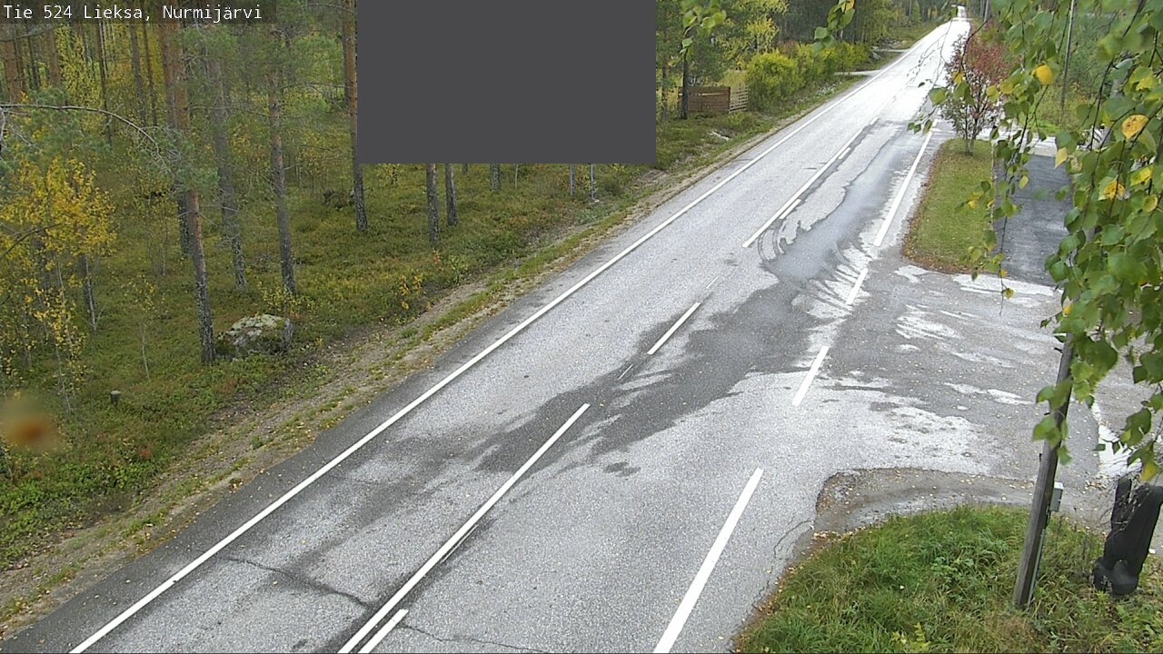 Weather Camera Image Väg 524 Lieksa, Nurmijärvi, Lieksa, Pohjois-Karjala