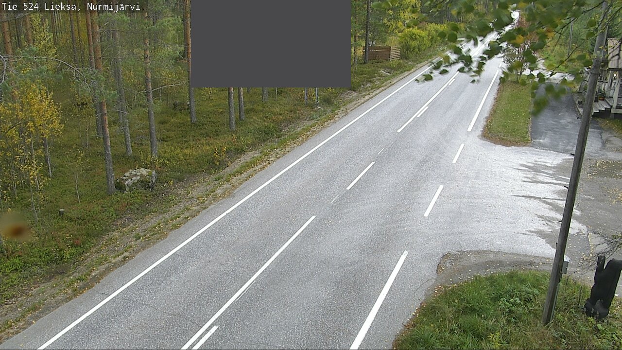Weather Camera Image Väg 524 Lieksa, Nurmijärvi, Lieksa, Pohjois-Karjala