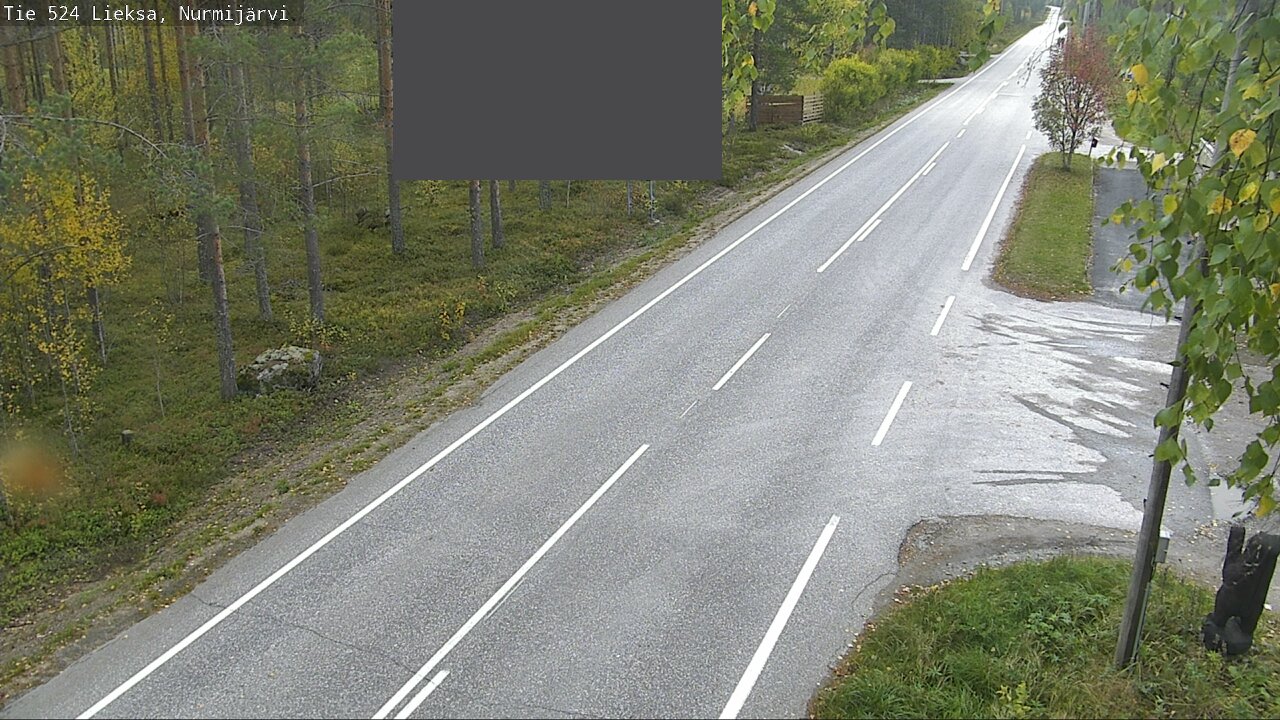 Weather Camera Image Väg 524 Lieksa, Nurmijärvi, Lieksa, Pohjois-Karjala