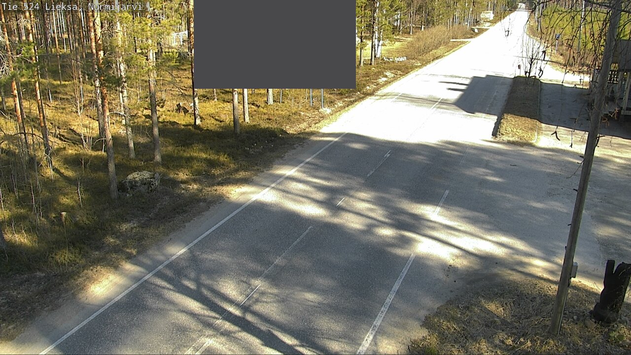 Weather Camera Image Road 524 Lieksa, Nurmijärvi, Lieksa, Pohjois-Karjala