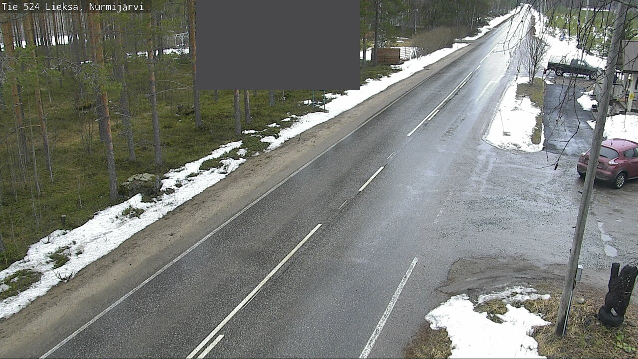 Weather Camera Image Road 524 Lieksa, Nurmijärvi, Lieksa, Pohjois-Karjala