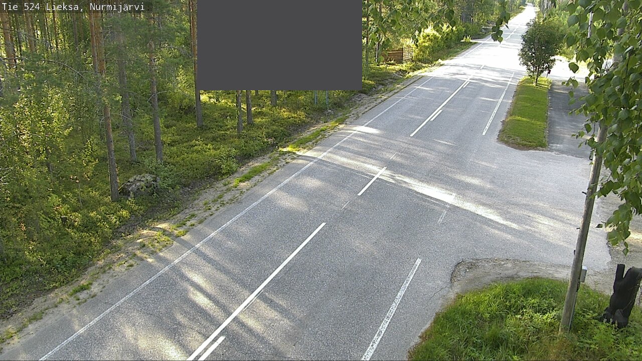Weather Camera Image Väg 524 Lieksa, Nurmijärvi, Lieksa, Pohjois-Karjala