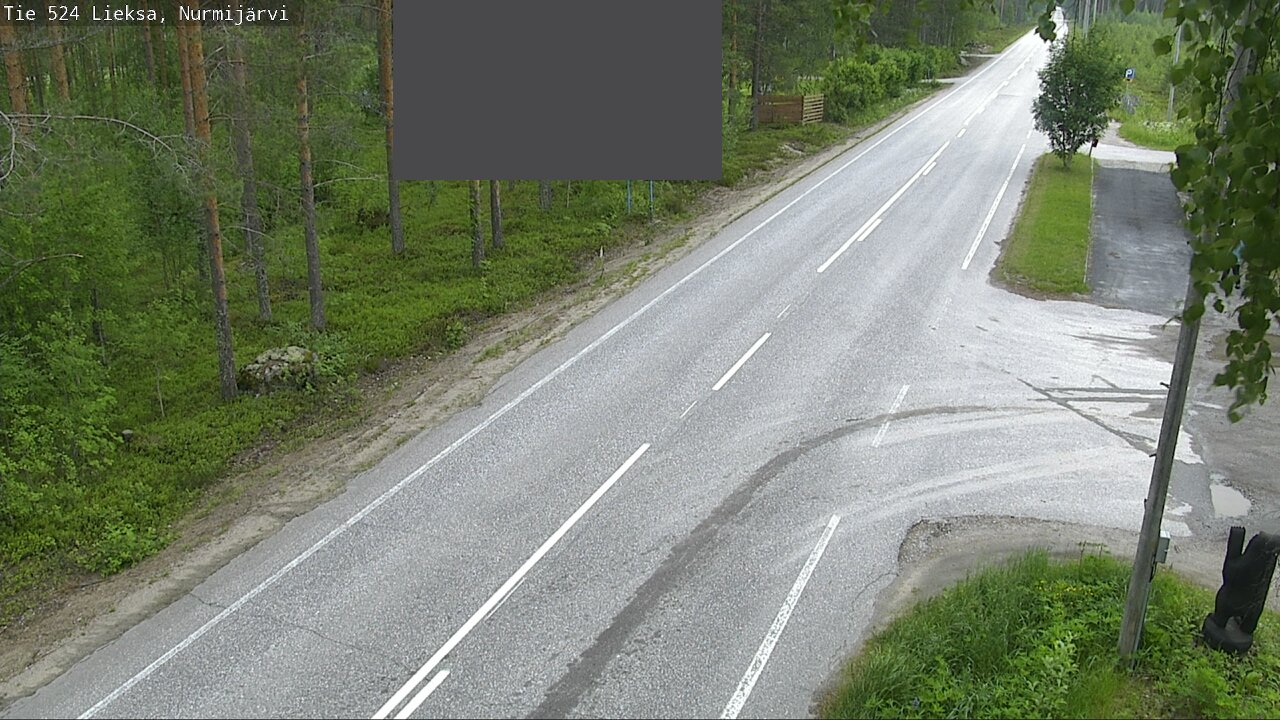 Weather Camera Image Road 524 Lieksa, Nurmijärvi, Lieksa, Pohjois-Karjala