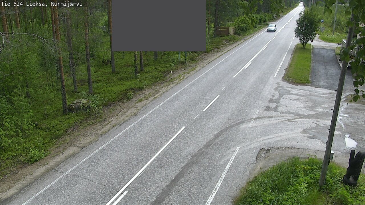 Weather Camera Image Road 524 Lieksa, Nurmijärvi, Lieksa, Pohjois-Karjala