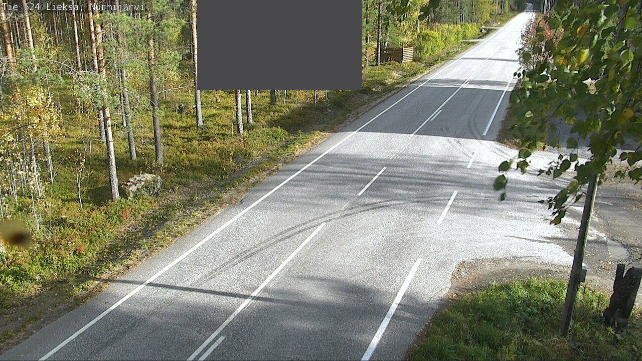 Weather Camera Image Väg 524 Lieksa, Nurmijärvi, Lieksa, Pohjois-Karjala
