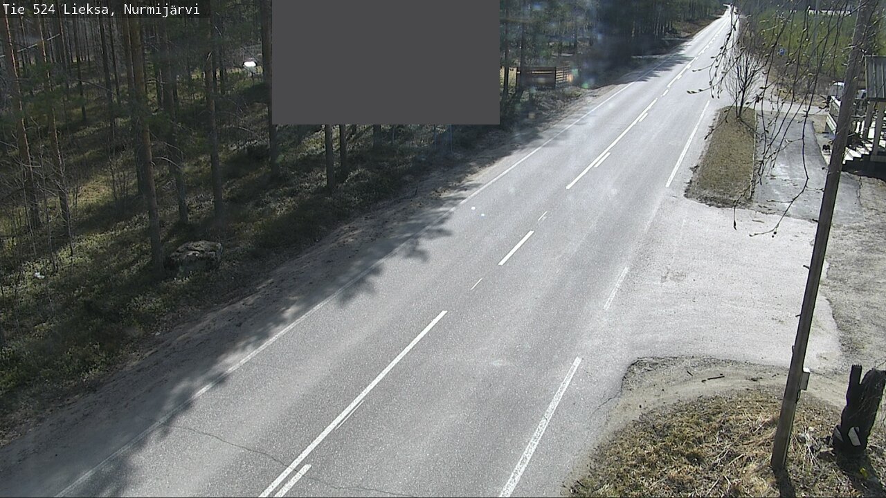 Weather Camera Image Road 524 Lieksa, Nurmijärvi, Lieksa, Pohjois-Karjala