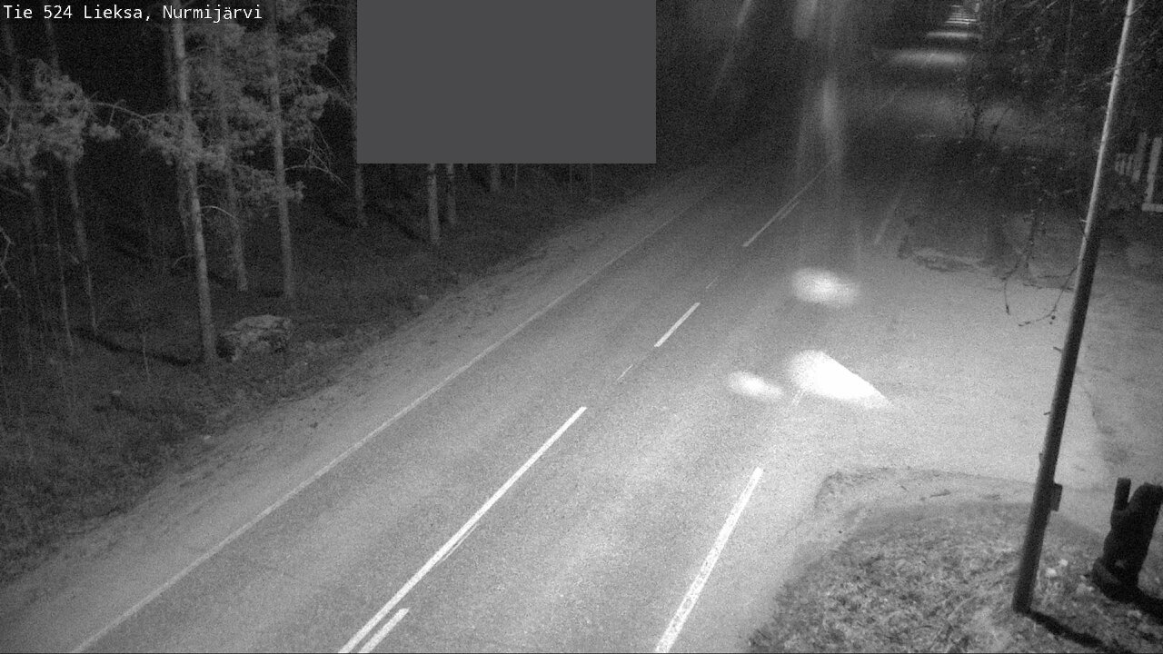 Weather Camera Image Väg 524 Lieksa, Nurmijärvi, Lieksa, Pohjois-Karjala