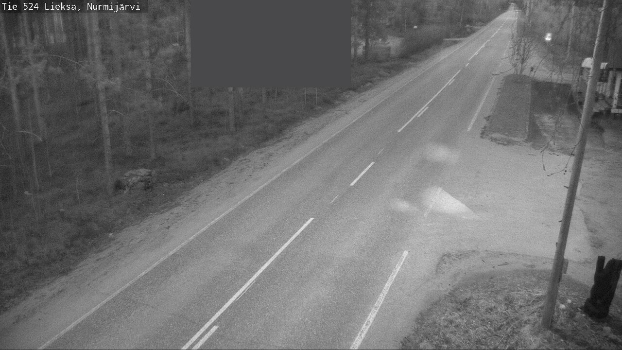 Weather Camera Image Väg 524 Lieksa, Nurmijärvi, Lieksa, Pohjois-Karjala