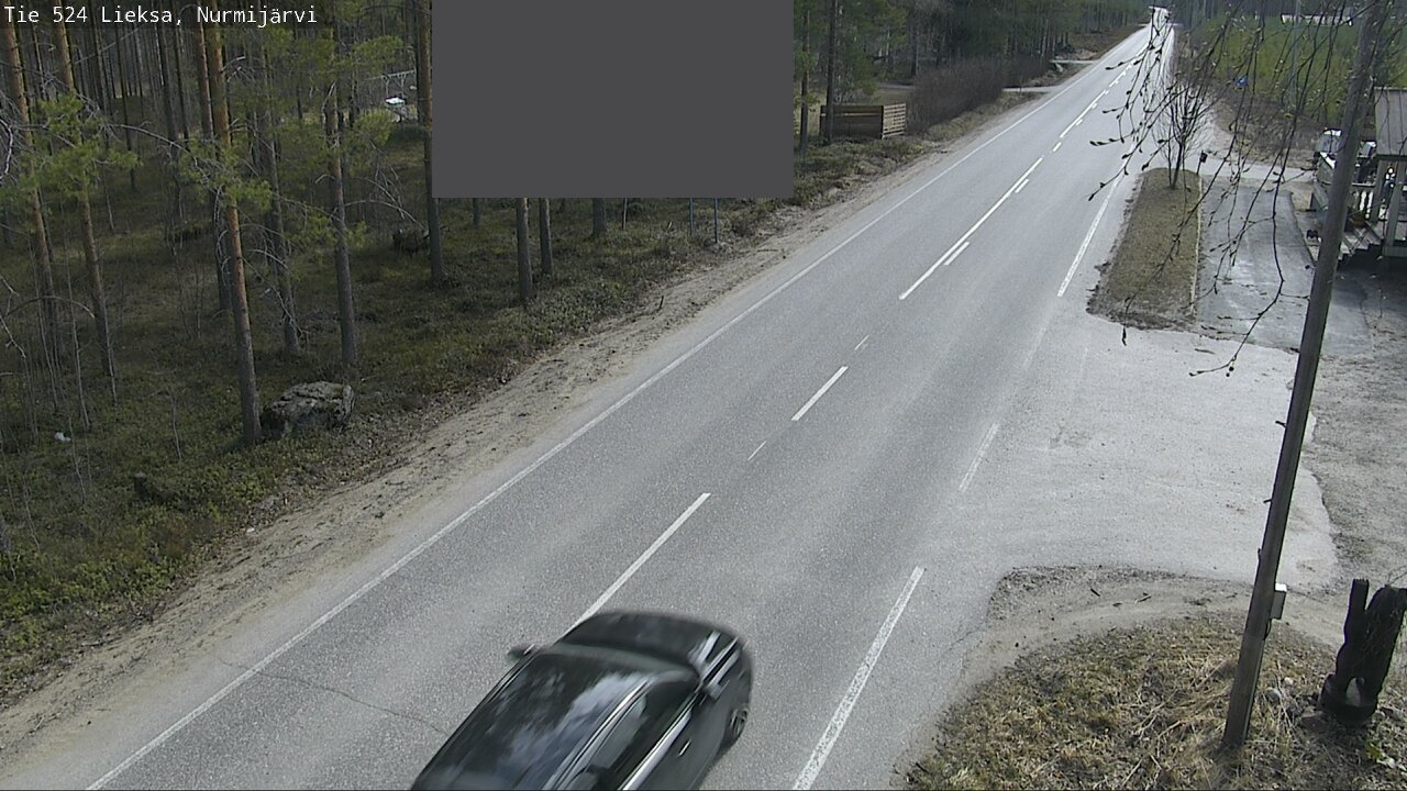 Weather Camera Image Road 524 Lieksa, Nurmijärvi, Lieksa, Pohjois-Karjala