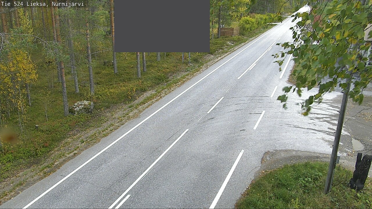Weather Camera Image Väg 524 Lieksa, Nurmijärvi, Lieksa, Pohjois-Karjala