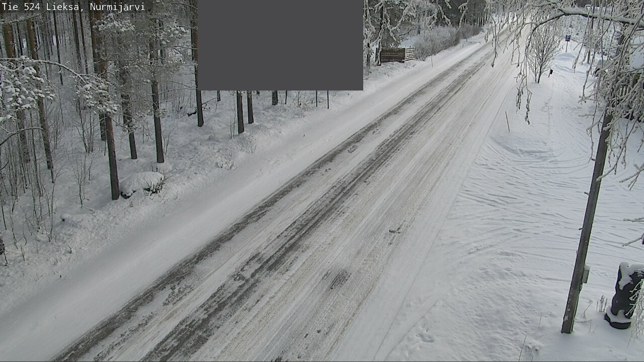 Weather Camera Image Väg 524 Lieksa, Nurmijärvi, Lieksa, Pohjois-Karjala