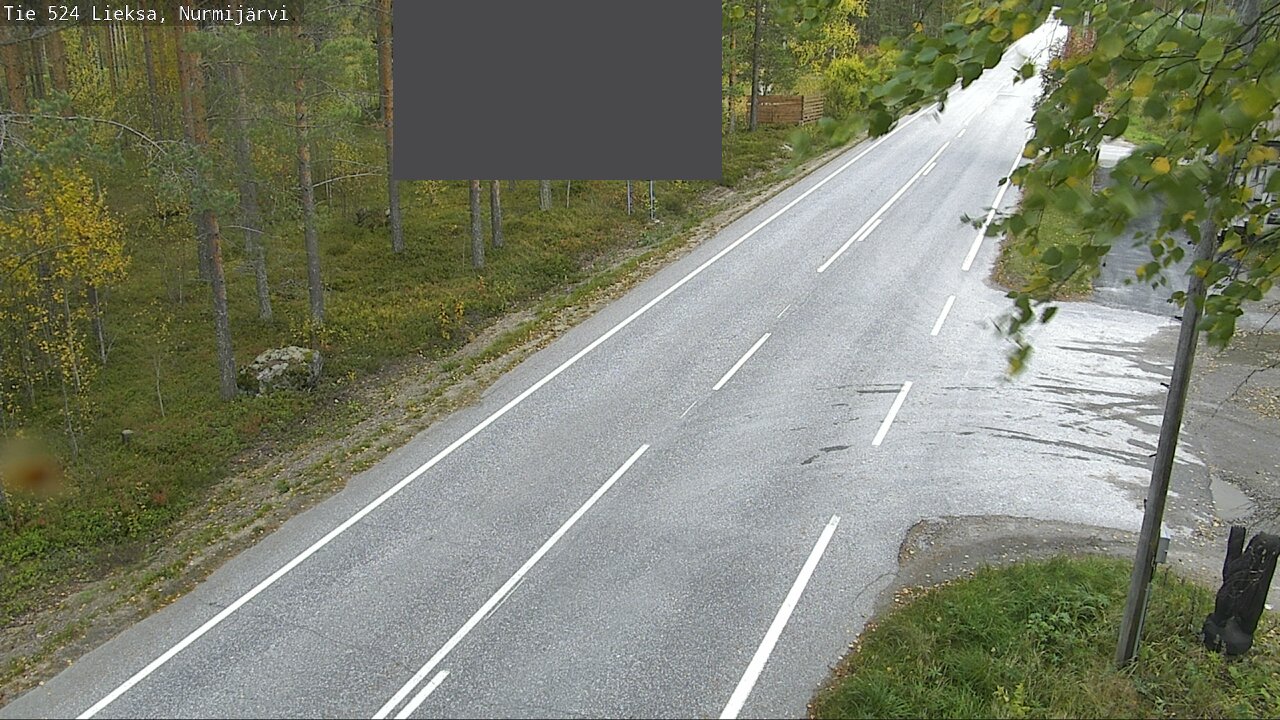 Weather Camera Image Väg 524 Lieksa, Nurmijärvi, Lieksa, Pohjois-Karjala