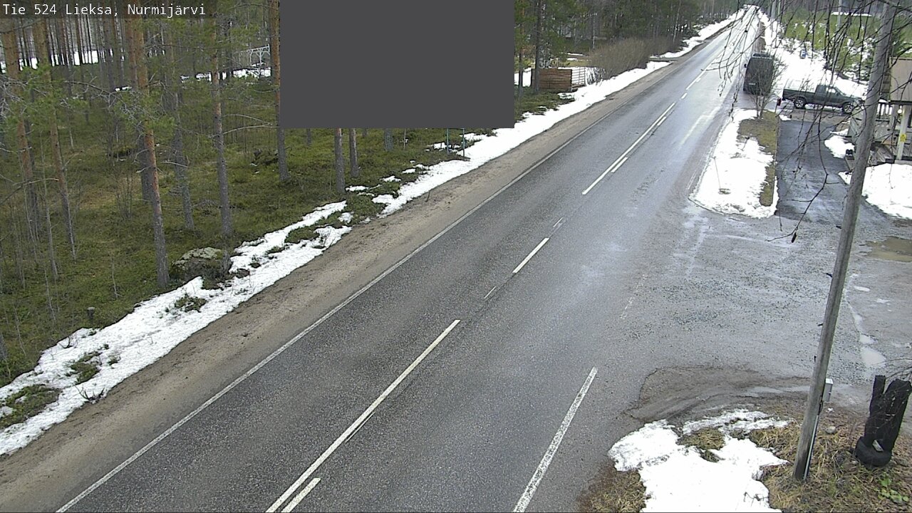 Weather Camera Image Road 524 Lieksa, Nurmijärvi, Lieksa, Pohjois-Karjala
