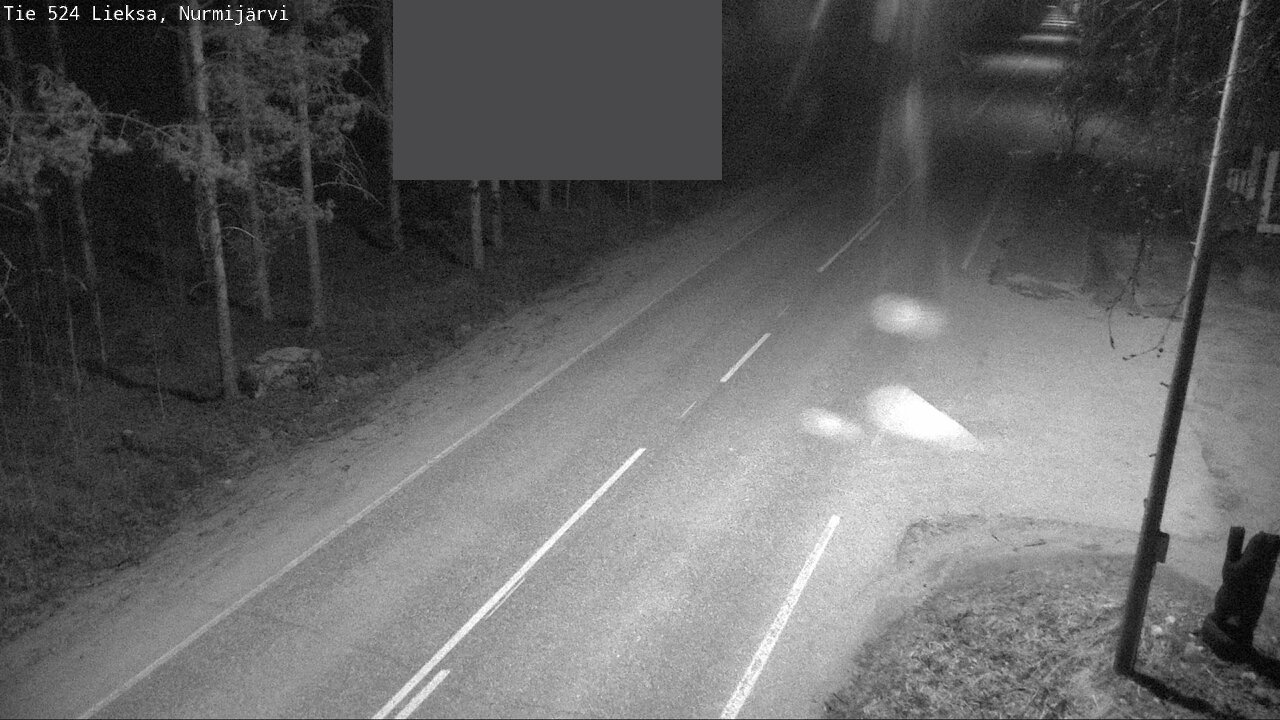 Weather Camera Image Road 524 Lieksa, Nurmijärvi, Lieksa, Pohjois-Karjala