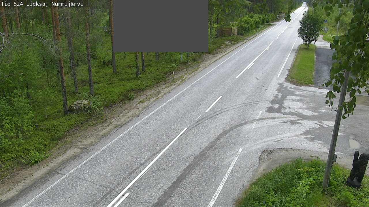 Weather Camera Image Road 524 Lieksa, Nurmijärvi, Lieksa, Pohjois-Karjala