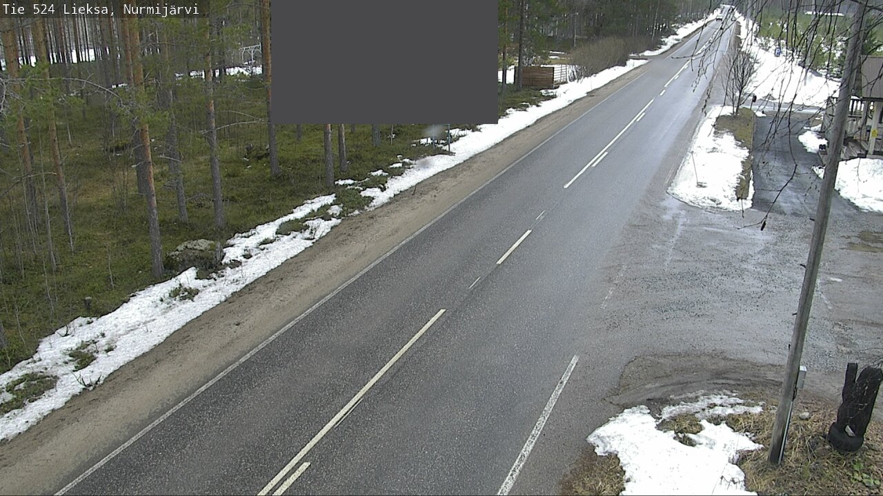 Weather Camera Image Road 524 Lieksa, Nurmijärvi, Lieksa, Pohjois-Karjala