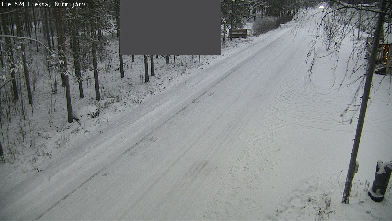 Weather Camera Image Road 524 Lieksa, Nurmijärvi, Lieksa, Pohjois-Karjala