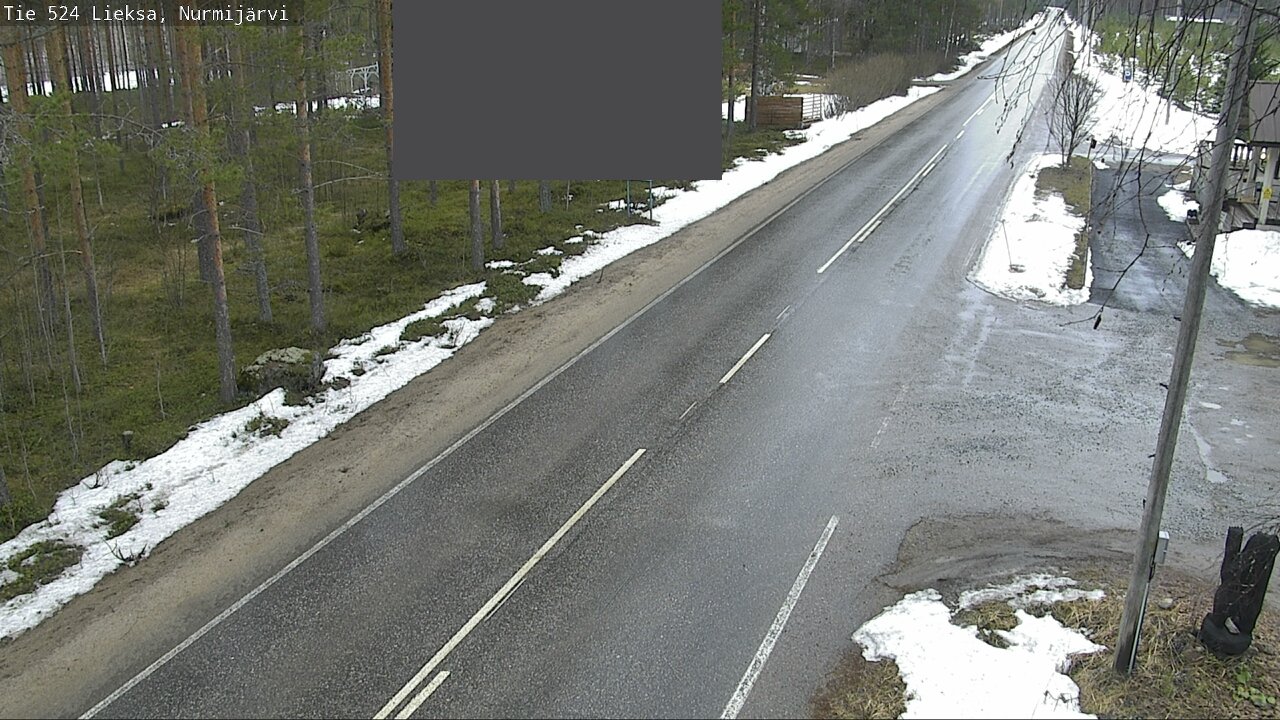 Weather Camera Image Road 524 Lieksa, Nurmijärvi, Lieksa, Pohjois-Karjala
