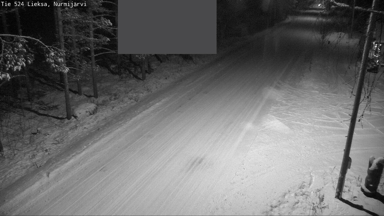 Weather Camera Image Road 524 Lieksa, Nurmijärvi, Lieksa, Pohjois-Karjala