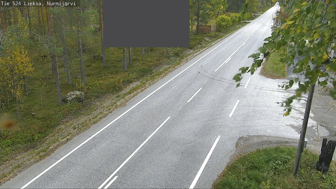 Weather Camera Image Väg 524 Lieksa, Nurmijärvi, Lieksa, Pohjois-Karjala