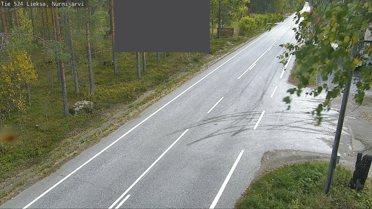Weather Camera Image Väg 524 Lieksa, Nurmijärvi, Lieksa, Pohjois-Karjala