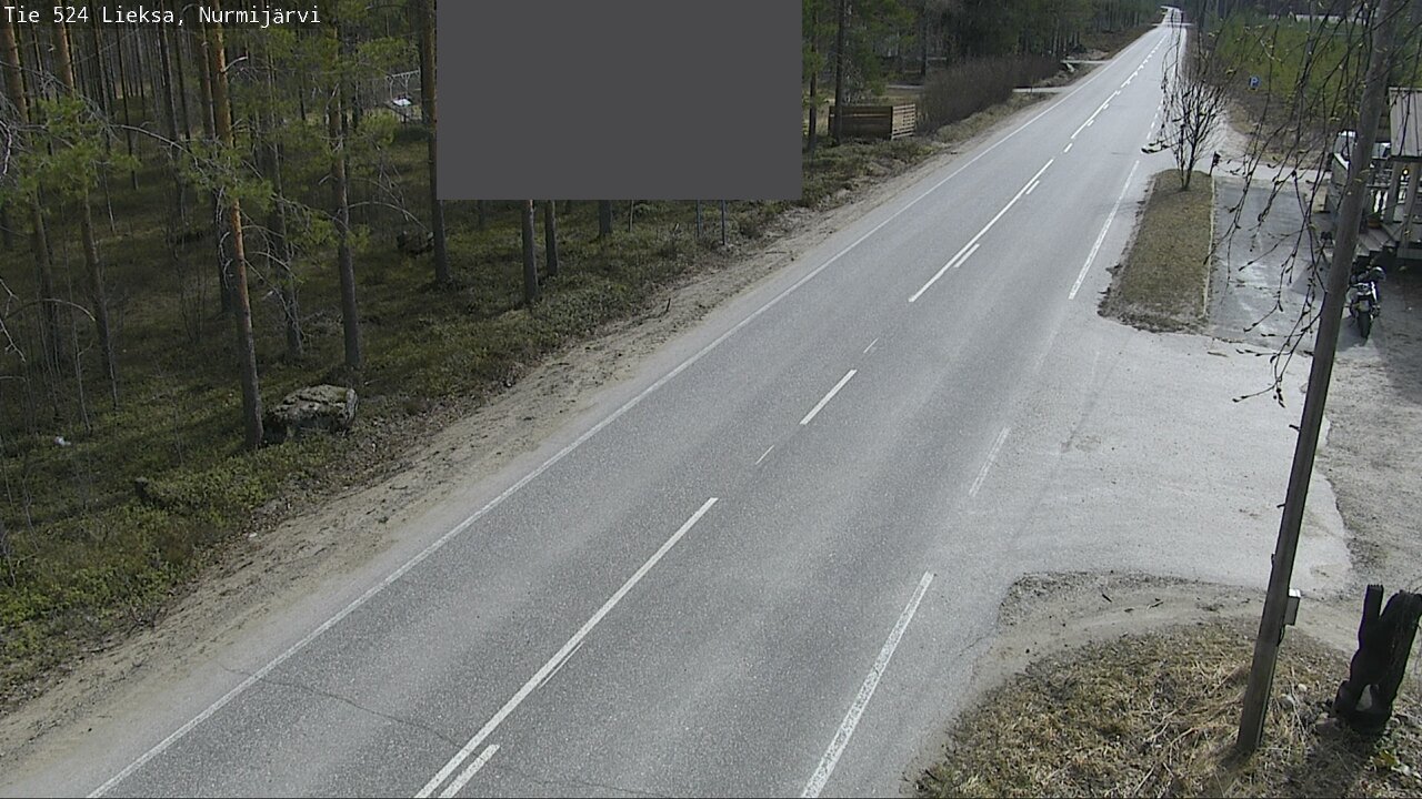 Weather Camera Image Road 524 Lieksa, Nurmijärvi, Lieksa, Pohjois-Karjala