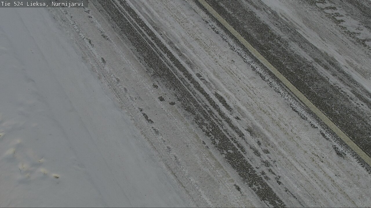 Weather Camera Image Road 524 Lieksa, Nurmijärvi, Lieksa, Pohjois-Karjala