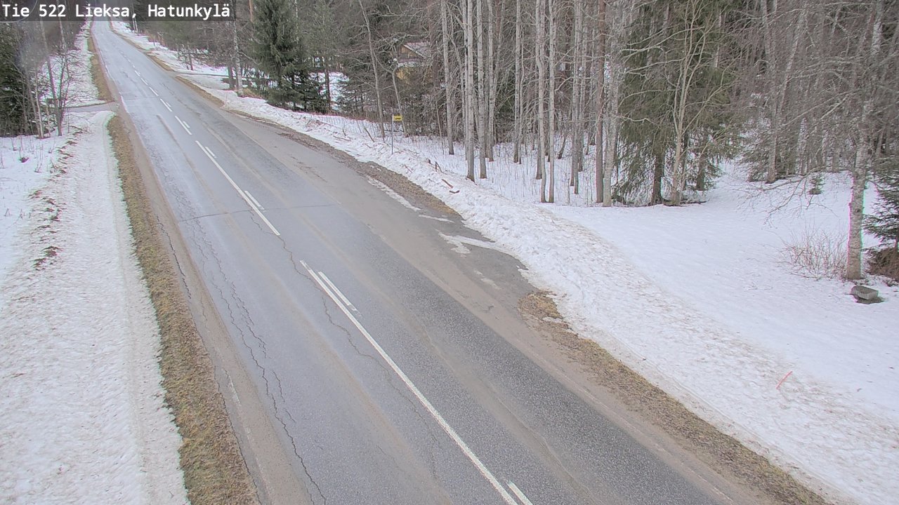Weather Camera Image Road 522 Lieksa, Hatunkylä, Lieksa, Pohjois-Karjala
