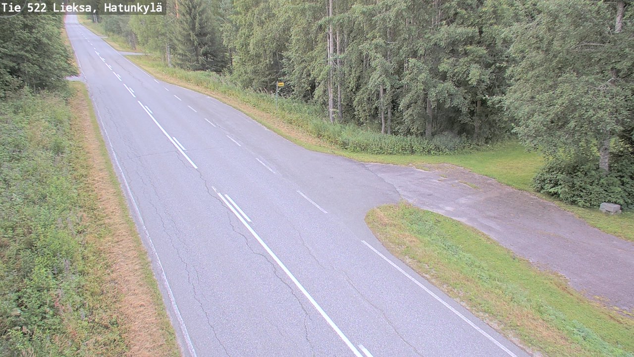 Kelikamerat Kuva Tie 522 Lieksa, Hatunkylä, Lieksa, Pohjois-Karjala