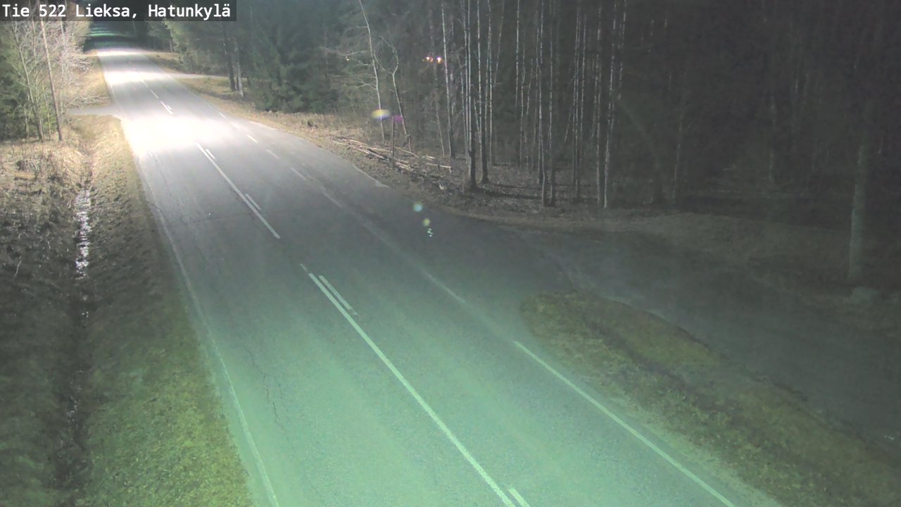 Weather Camera Image Road 522 Lieksa, Hatunkylä, Lieksa, Pohjois-Karjala
