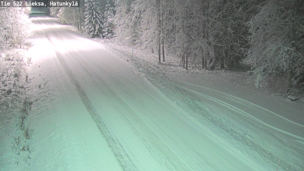 Weather Camera Image Väg 522 Lieksa, Hatunkylä, Lieksa, Pohjois-Karjala