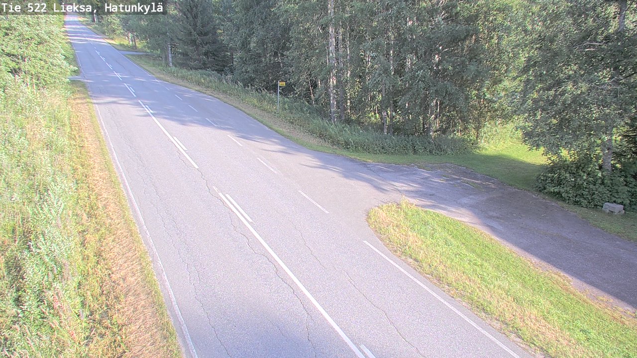 Kelikamerat Kuva Tie 522 Lieksa, Hatunkylä, Lieksa, Pohjois-Karjala