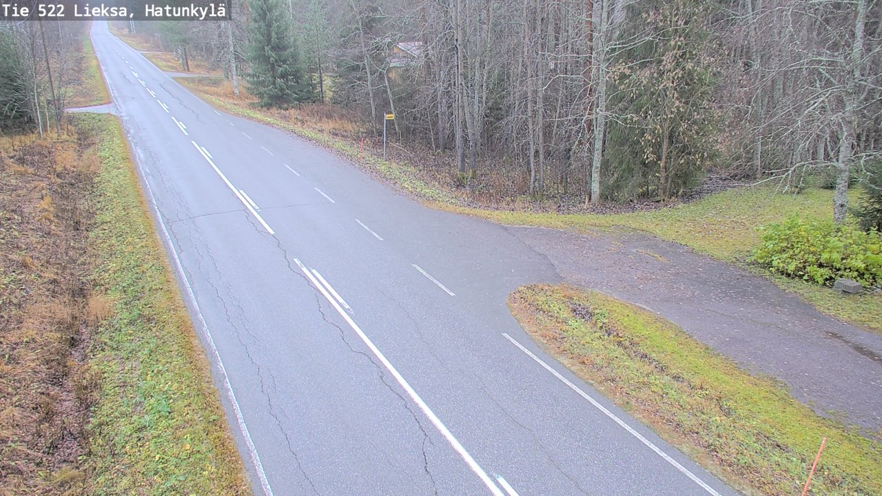 Kelikamerat Kuva Tie 522 Lieksa, Hatunkylä, Lieksa, Pohjois-Karjala