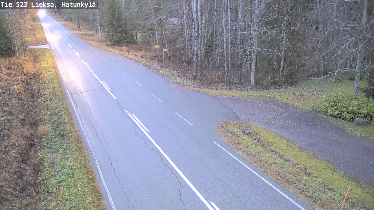 Kelikamerat Kuva Tie 522 Lieksa, Hatunkylä, Lieksa, Pohjois-Karjala