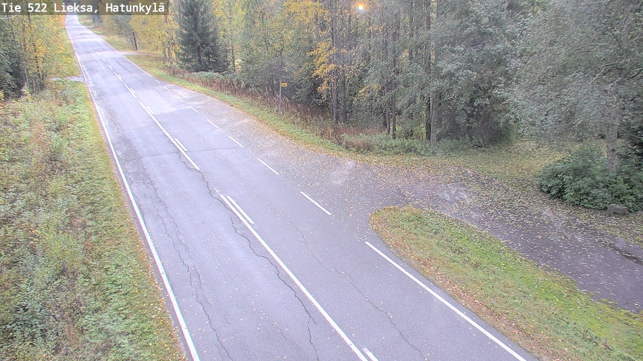 Weather Camera Image Road 522 Lieksa, Hatunkylä, Lieksa, Pohjois-Karjala
