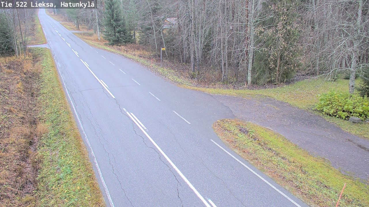 Kelikamerat Kuva Tie 522 Lieksa, Hatunkylä, Lieksa, Pohjois-Karjala