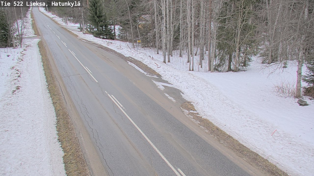 Weather Camera Image Road 522 Lieksa, Hatunkylä, Lieksa, Pohjois-Karjala