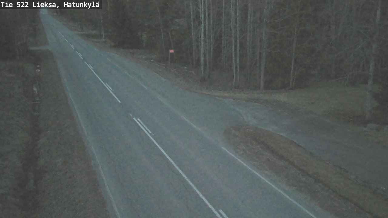 Weather Camera Image Road 522 Lieksa, Hatunkylä, Lieksa, Pohjois-Karjala