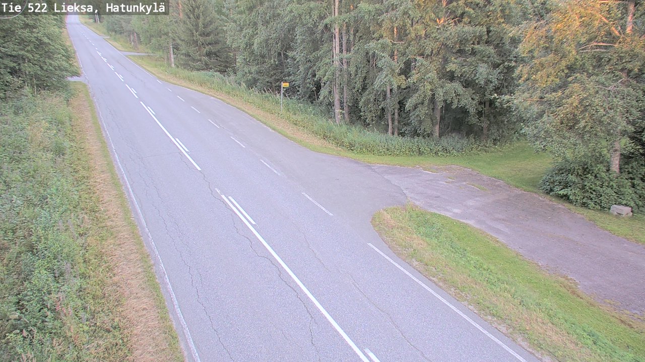 Kelikamerat Kuva Tie 522 Lieksa, Hatunkylä, Lieksa, Pohjois-Karjala
