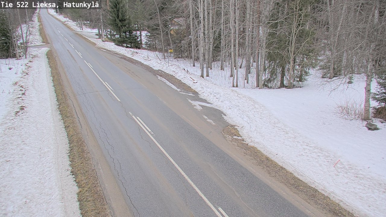 Weather Camera Image Road 522 Lieksa, Hatunkylä, Lieksa, Pohjois-Karjala