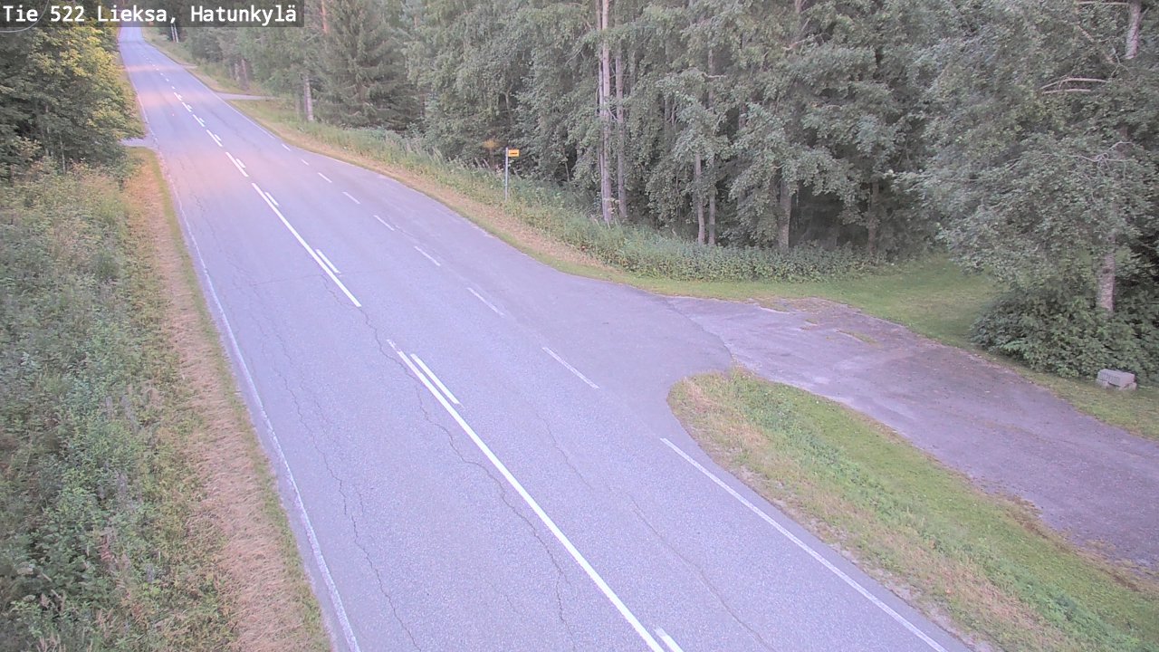 Kelikamerat Kuva Tie 522 Lieksa, Hatunkylä, Lieksa, Pohjois-Karjala