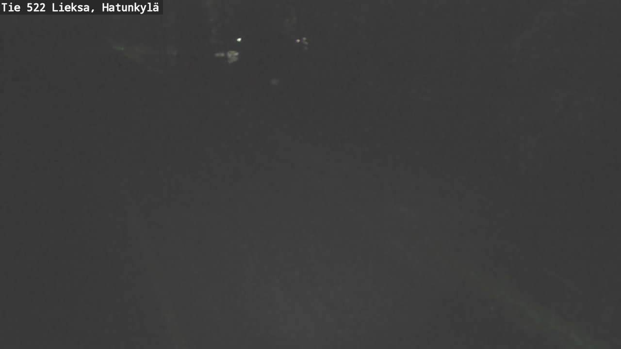 Weather Camera Image Väg 522 Lieksa, Hatunkylä, Lieksa, Pohjois-Karjala