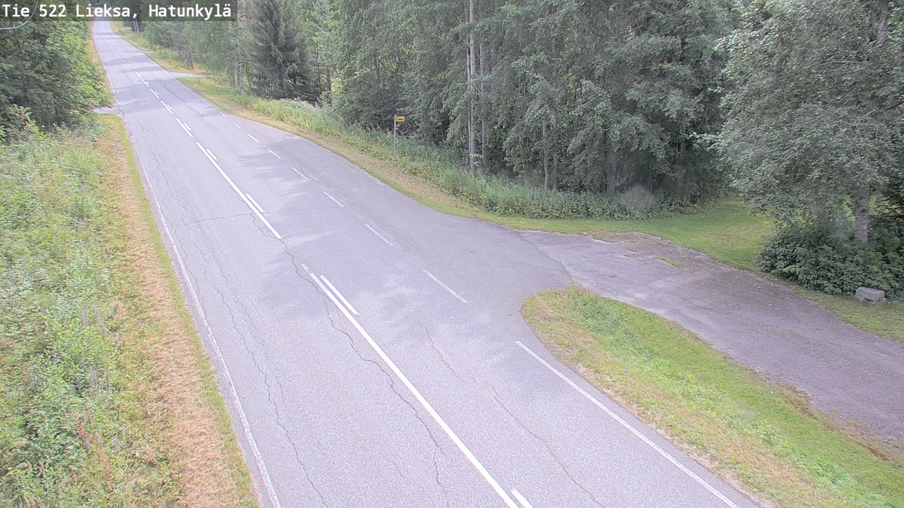 Weather Camera Image Road 522 Lieksa, Hatunkylä, Lieksa, Pohjois-Karjala