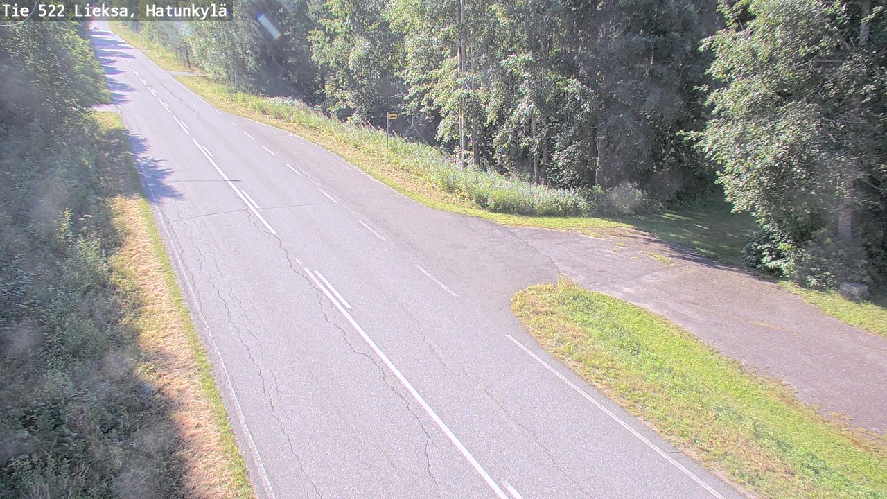 Weather Camera Image Road 522 Lieksa, Hatunkylä, Lieksa, Pohjois-Karjala