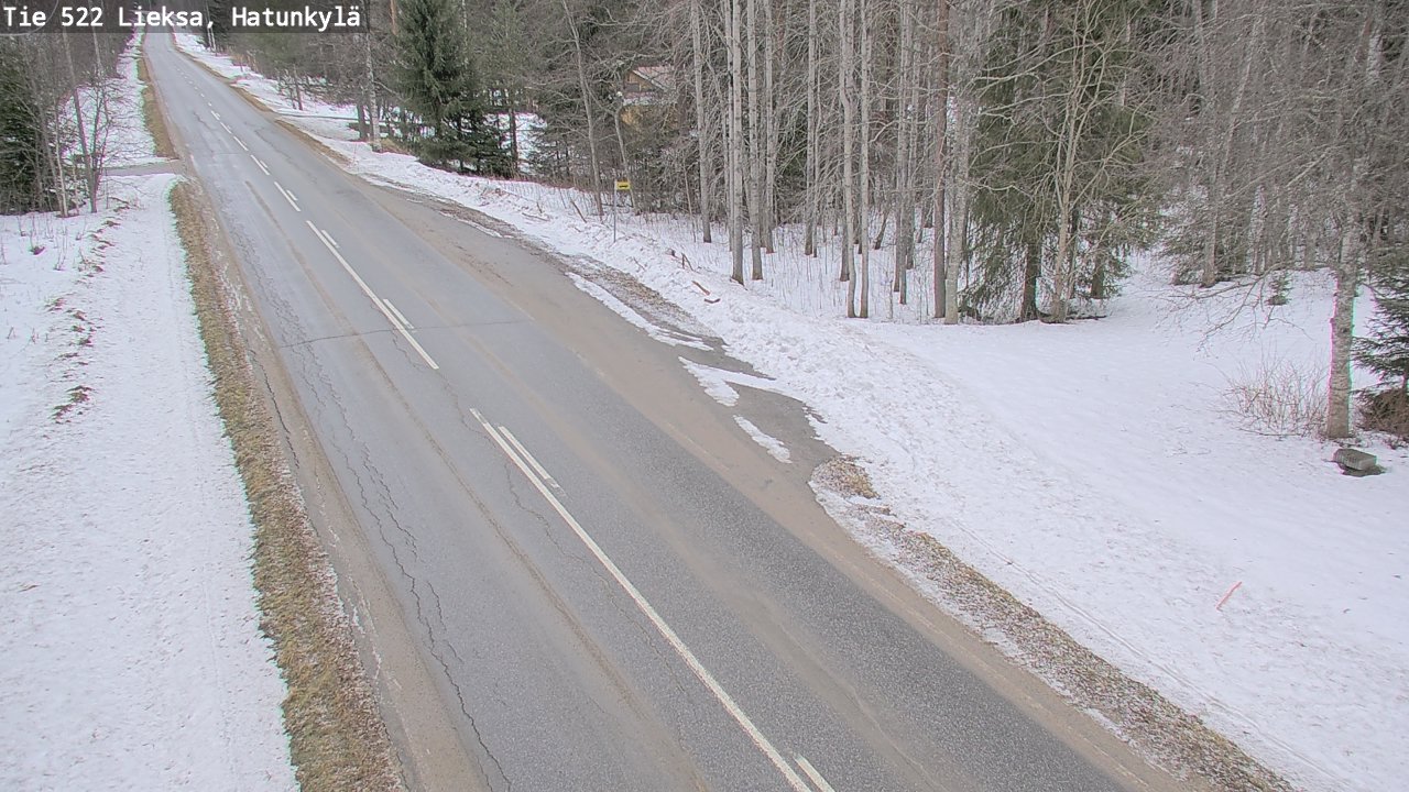 Weather Camera Image Road 522 Lieksa, Hatunkylä, Lieksa, Pohjois-Karjala