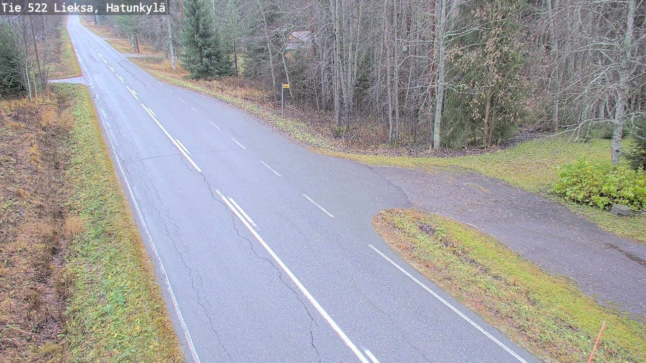 Kelikamerat Kuva Tie 522 Lieksa, Hatunkylä, Lieksa, Pohjois-Karjala