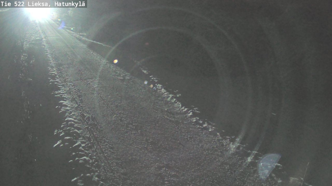 Weather Camera Image Road 522 Lieksa, Hatunkylä, Lieksa, Pohjois-Karjala
