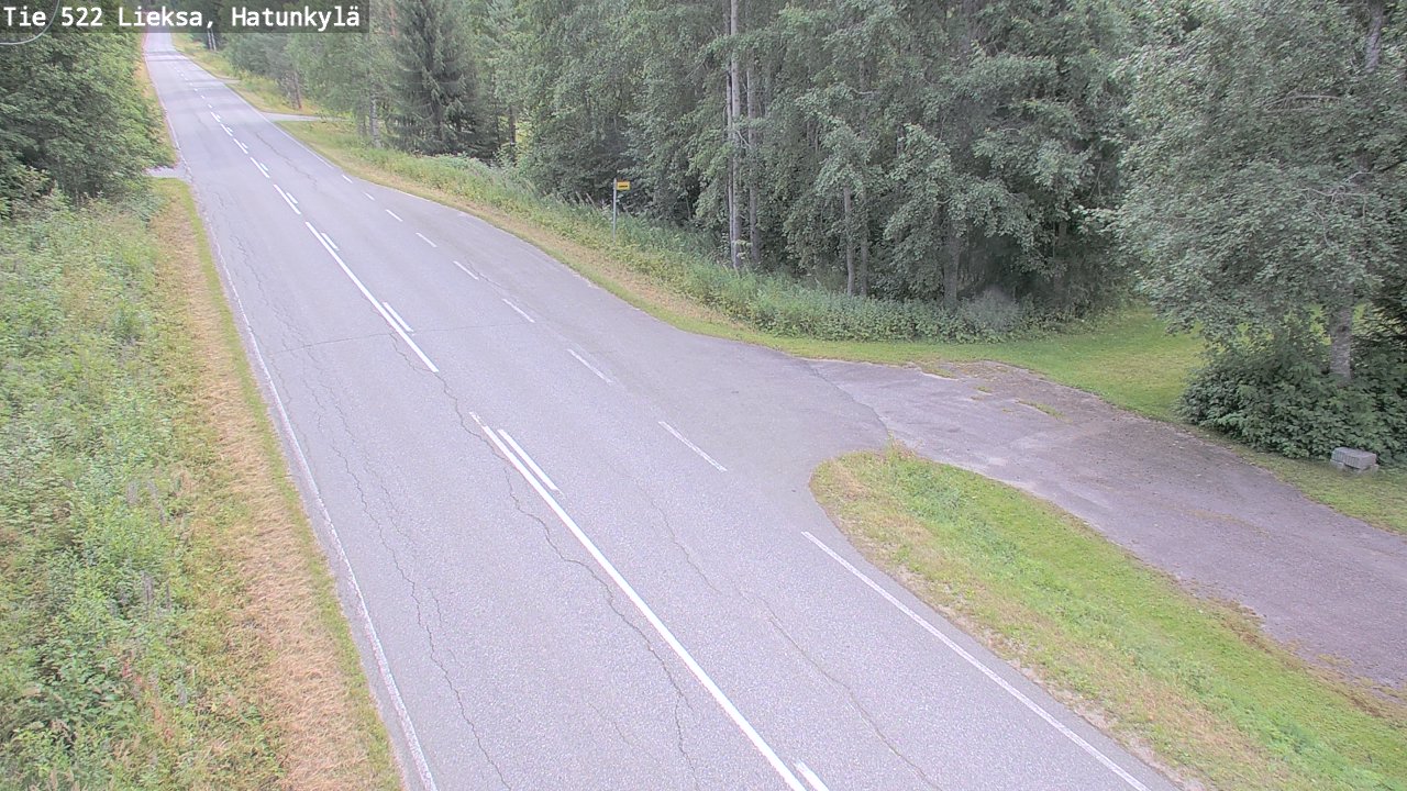 Weather Camera Image Road 522 Lieksa, Hatunkylä, Lieksa, Pohjois-Karjala