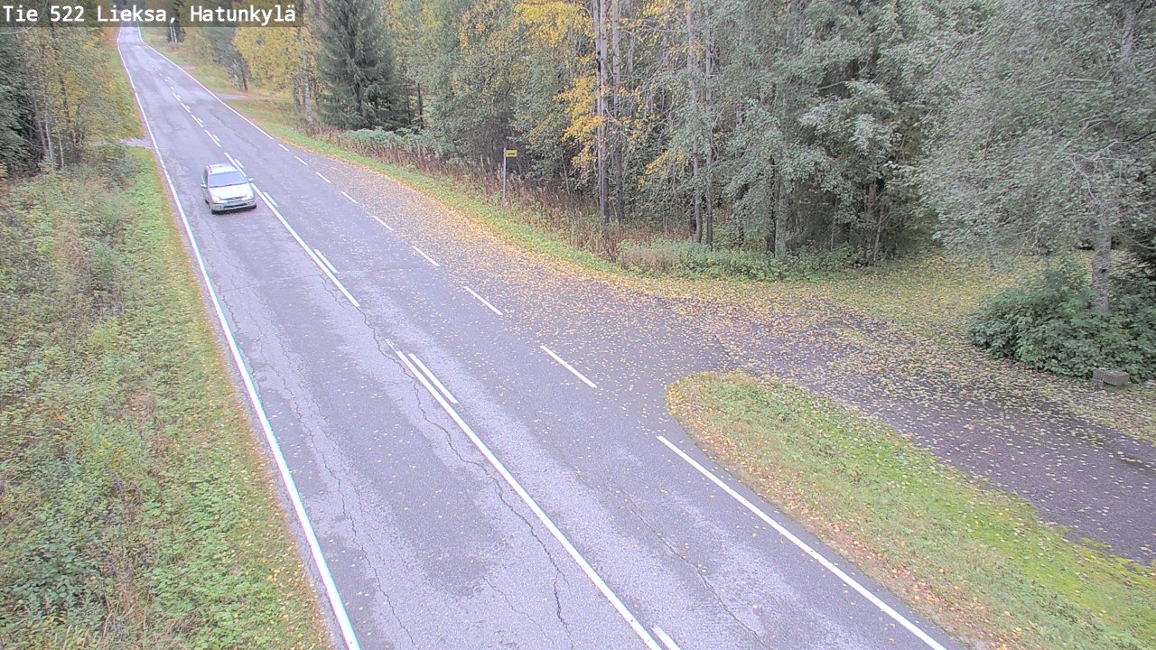 Weather Camera Image Road 522 Lieksa, Hatunkylä, Lieksa, Pohjois-Karjala