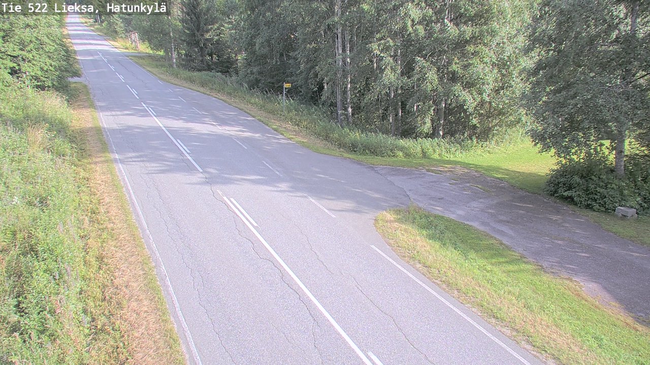 Kelikamerat Kuva Tie 522 Lieksa, Hatunkylä, Lieksa, Pohjois-Karjala